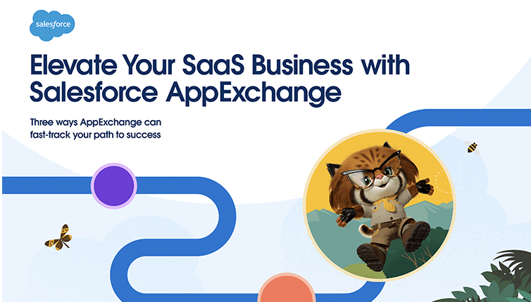 eBook cover of Elevate Your SaaS Business with Salesforce AppExchange